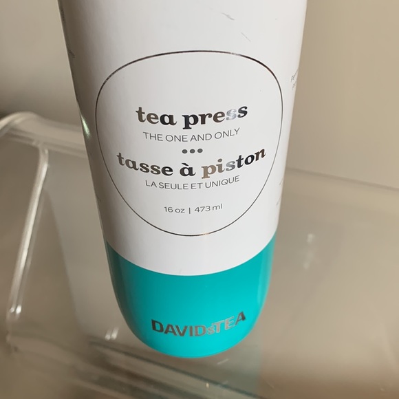 Brand New DavidsTea the one and only tea press...keep your tea warm for hours! - Picture 2 of 7